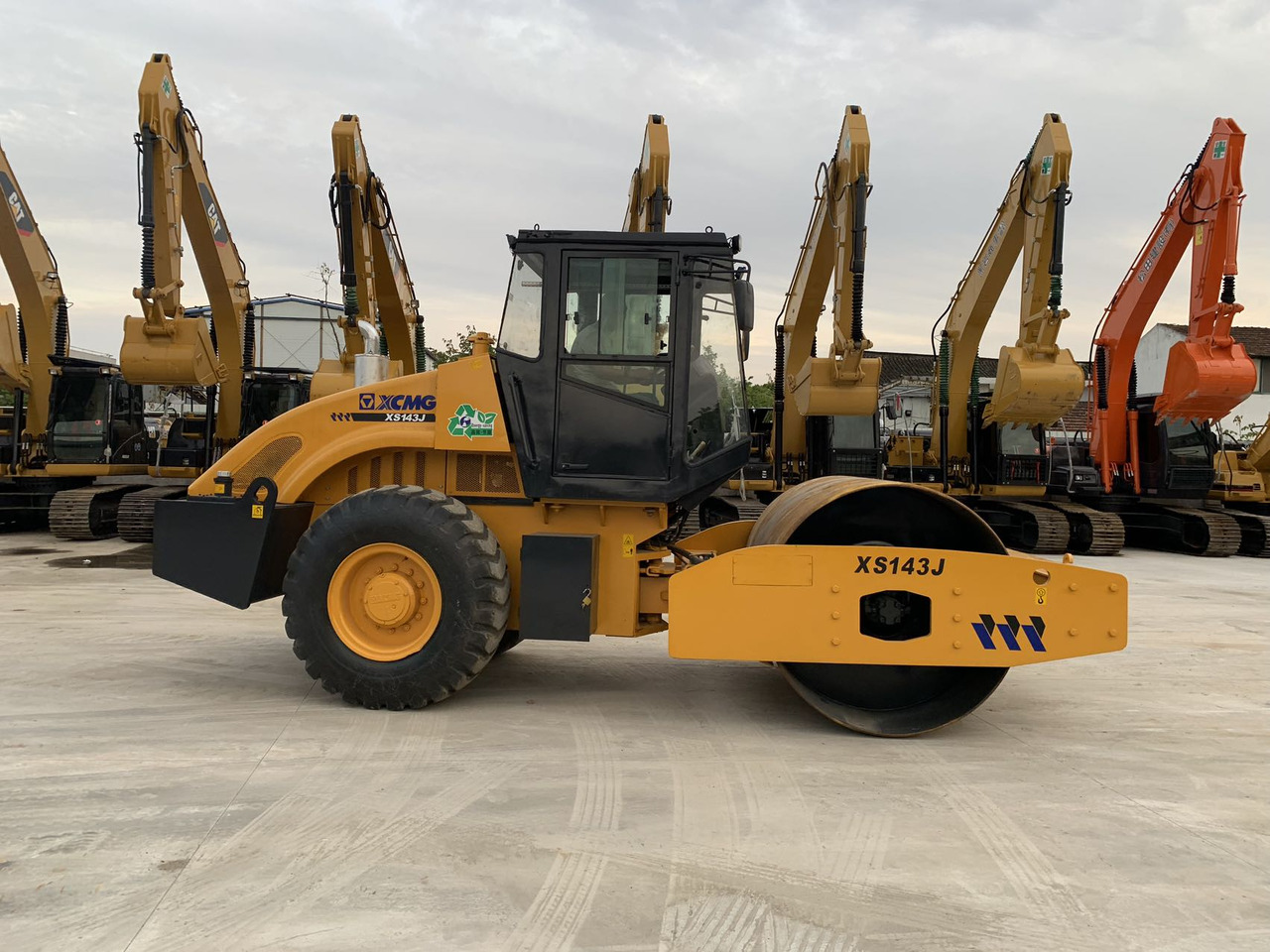 XCMG XS143J Vibratory Road roller Secondhand Condition - Vegvals: bilde 4 XCMG XS143J Vibratory Road roller Secondhand Condition - Vegvals: bilde 4
