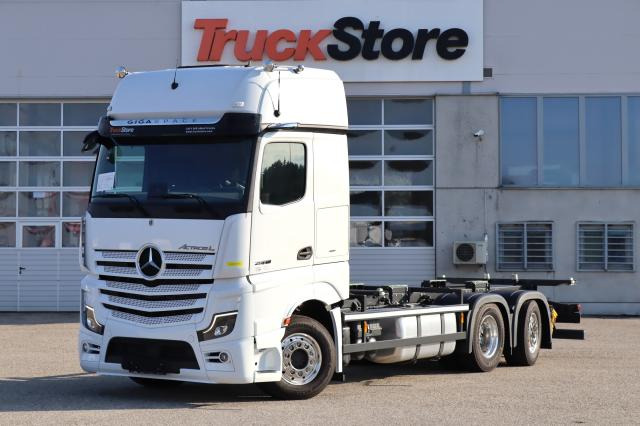 Mercedes-Benz Actros 2563LL LENKACHSE - Container-transport/ Vekselflak lastebil: bilde 1 Mercedes-Benz Actros 2563LL LENKACHSE - Container-transport/ Vekselflak lastebil: bilde 1
