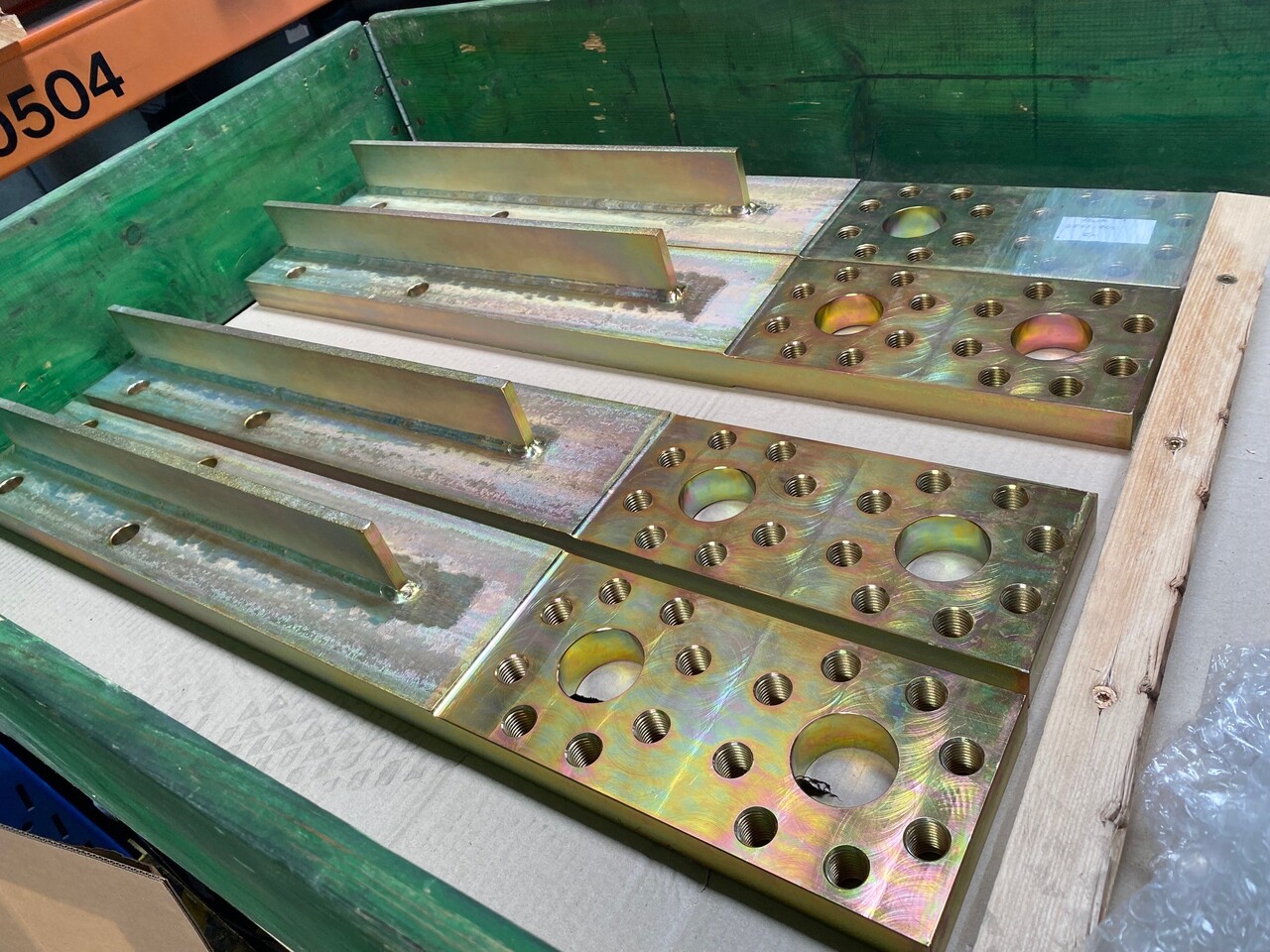 O&K Terex RH200 6050 Platte 2183584 1459788 533-9924 - Reservedeler: bilde 2 O&K Terex RH200 6050 Platte 2183584 1459788 533-9924 - Reservedeler: bilde 2