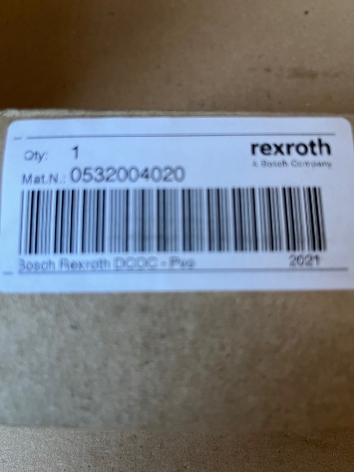 REXROTH Valve 0532004020 - Reservedeler: bilde 3 REXROTH Valve 0532004020 - Reservedeler: bilde 3