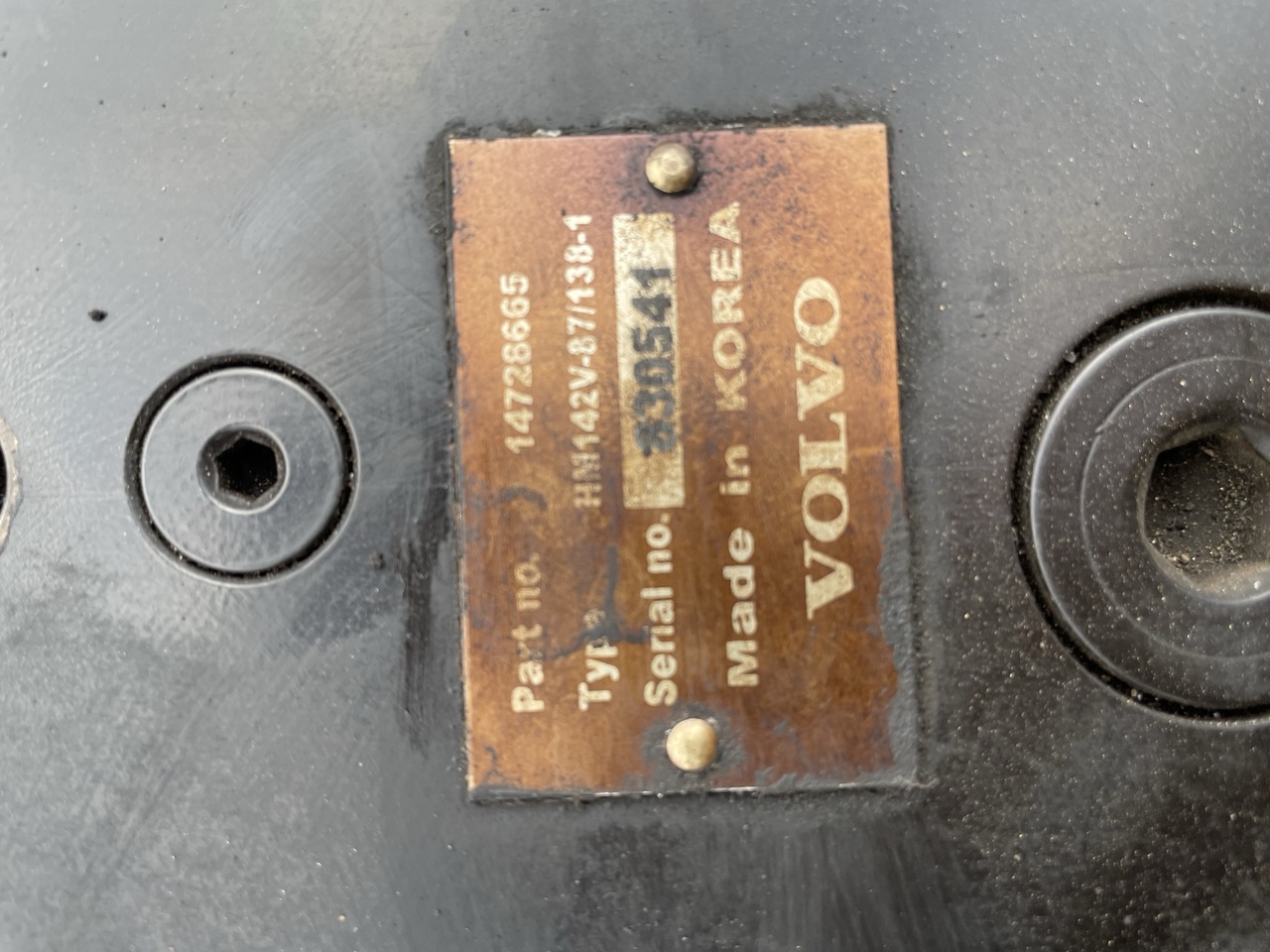 Zwolnica Volvo EC250 - Understell deler for Beltegraver: bilde 4 Zwolnica Volvo EC250 - Understell deler for Beltegraver: bilde 4