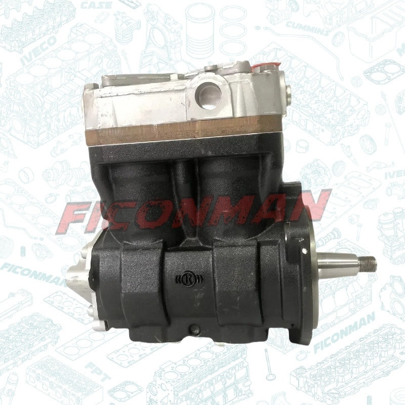 Cursor9 Bus F2CFE612D*J231/F2CFE612A*J098 5802748674 AIR COMPRESSOR 504293730 5801216167 K022263N00 - Kompressor, trykkluftanlegg for Buss: bilde 1 Cursor9 Bus F2CFE612D*J231/F2CFE612A*J098 5802748674 AIR COMPRESSOR 504293730 5801216167 K022263N00 - Kompressor, trykkluftanlegg for Buss: bilde 1