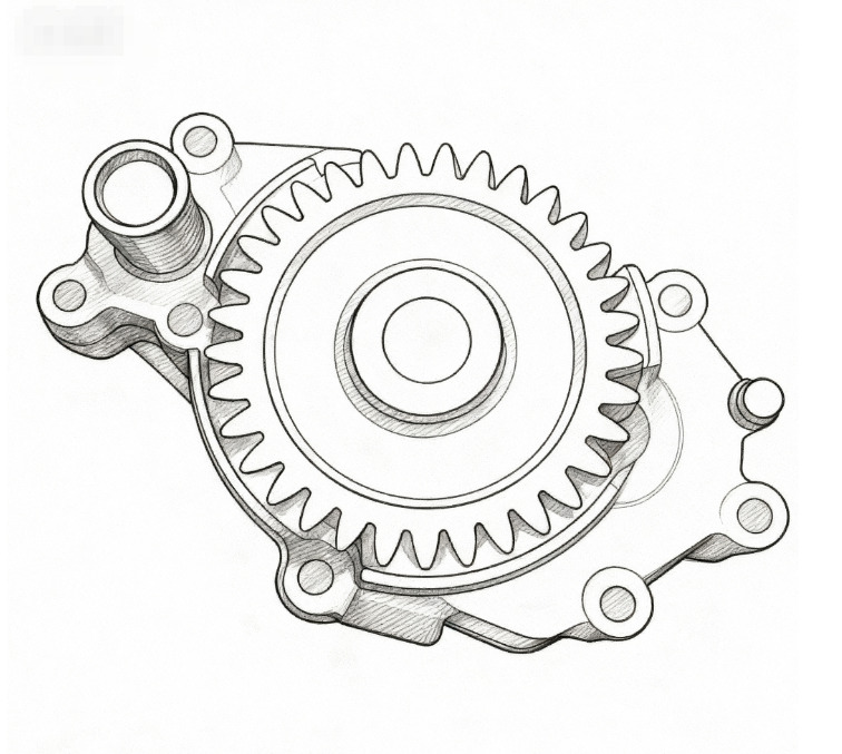 Engine Cursor9 Euro 6 F2CFE612 A/B/D F2CFE614A*B041/F2CGE614F*V004 5802431166 Oil Pump F504127258 F504131225 F5801608329 - Oljepumpe for Lastebil: bilde 1 Engine Cursor9 Euro 6 F2CFE612 A/B/D F2CFE614A*B041/F2CGE614F*V004 5802431166 Oil Pump F504127258 F504131225 F5801608329 - Oljepumpe for Lastebil: bilde 1