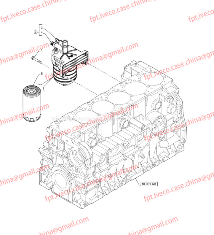 FPT IVECO CASE Cursor9 F2CFE614A*B041/F2CGE614F*V004 5802431166 Fuel Filters Support5801612320 - Drivstofffilter: bilde 1 FPT IVECO CASE Cursor9 F2CFE614A*B041/F2CGE614F*V004 5802431166 Fuel Filters Support5801612320 - Drivstofffilter: bilde 1