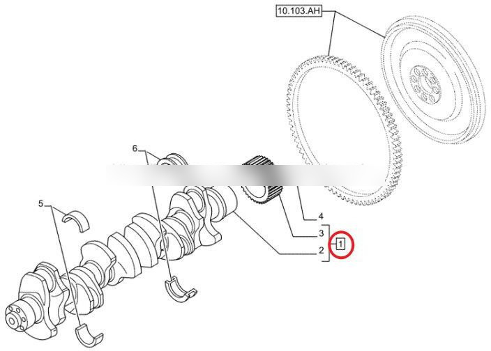 OEM Engine Cursor11 F3GFE613A B001 5801863562/5801690111 crankshaft assy F5801826071 F504370119 - Veivaksel for Lastebil: bilde 2 OEM Engine Cursor11 F3GFE613A B001 5801863562/5801690111 crankshaft assy F5801826071 F504370119 - Veivaksel for Lastebil: bilde 2