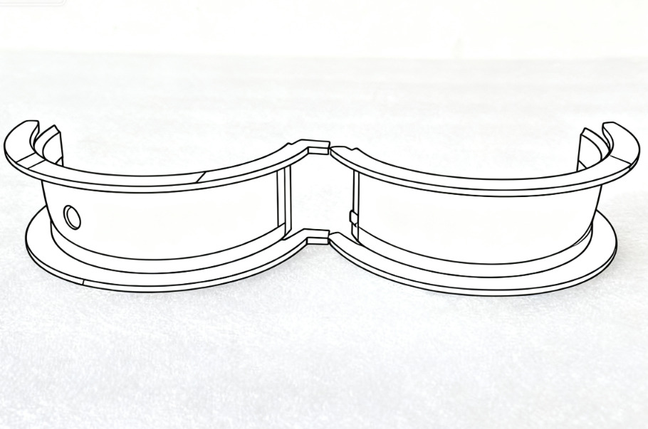 OEM Engine Cursor11 F3GFE613A B001 5801863562 Crankshaft tile with thrust plate F8099140 F8099141 - Veivaksel for Lastebil: bilde 1 OEM Engine Cursor11 F3GFE613A B001 5801863562 Crankshaft tile with thrust plate F8099140 F8099141 - Veivaksel for Lastebil: bilde 1