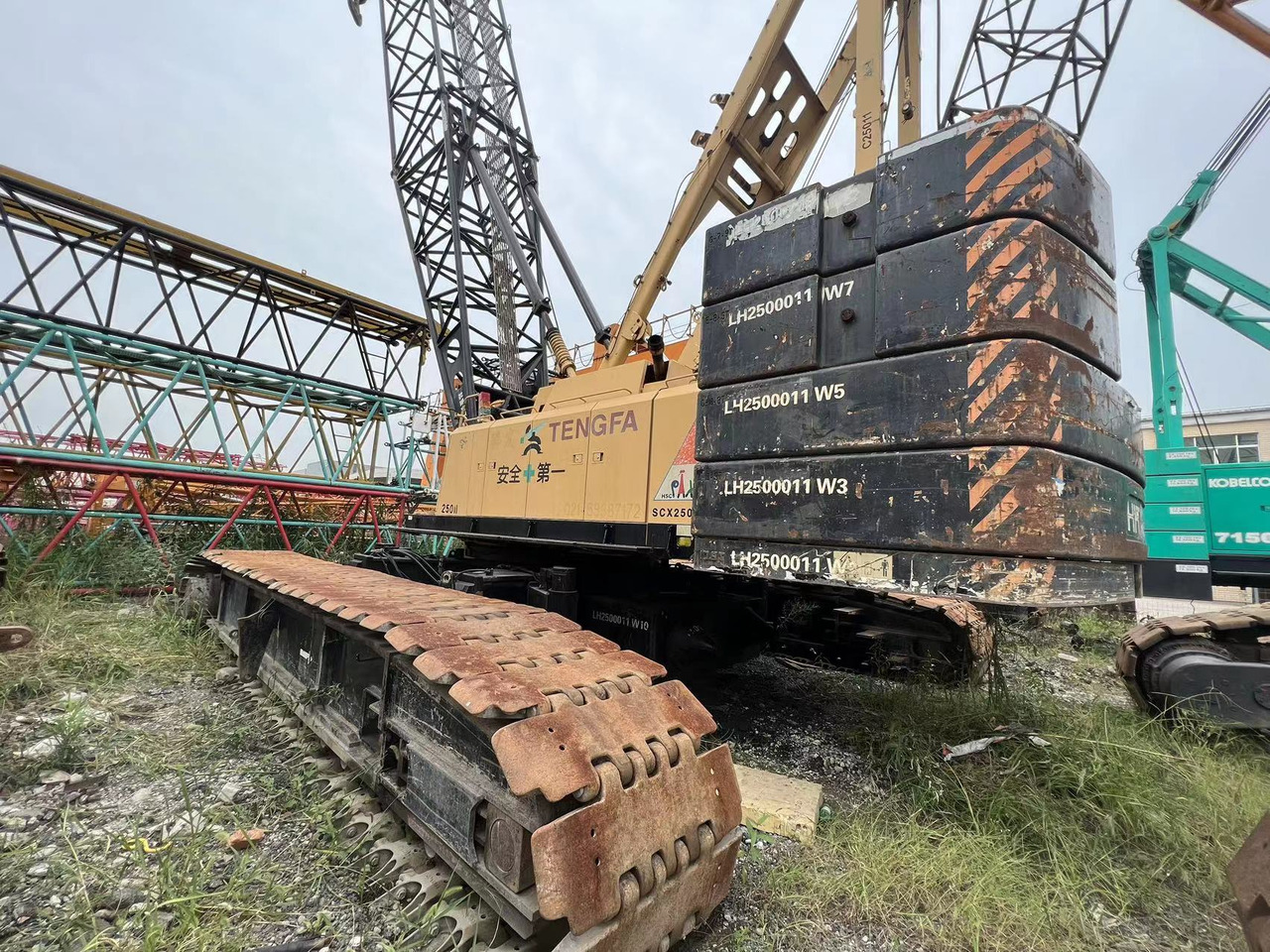 Hitachi-sumitomo SCX2500 - Beltegående kran: bilde 2 Hitachi-sumitomo SCX2500 - Beltegående kran: bilde 2
