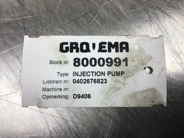 Bosch Fuel Injection Pump D9406 - Drivstoffpumpe: bilde 3 Bosch Fuel Injection Pump D9406 - Drivstoffpumpe: bilde 3