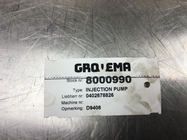 Bosch Fuel Injection Pump D9408 - Drivstoffpumpe: bilde 3 Bosch Fuel Injection Pump D9408 - Drivstoffpumpe: bilde 3