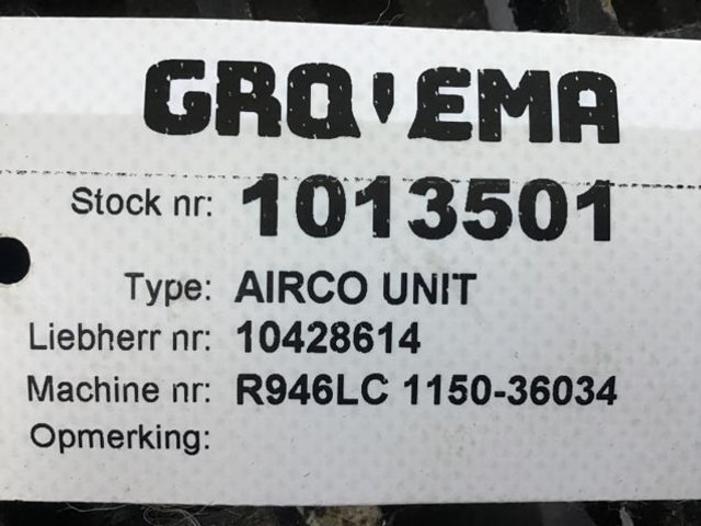 Liebherr Airco Unit - A/C kompressor: bilde 4 Liebherr Airco Unit - A/C kompressor: bilde 4
