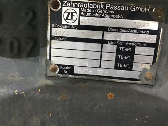 Liebherr Axle - Bakaksel: bilde 4 Liebherr Axle - Bakaksel: bilde 4