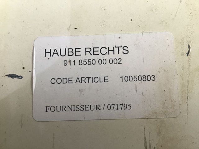 Liebherr Bonnet Right - Panser: bilde 2 Liebherr Bonnet Right - Panser: bilde 2