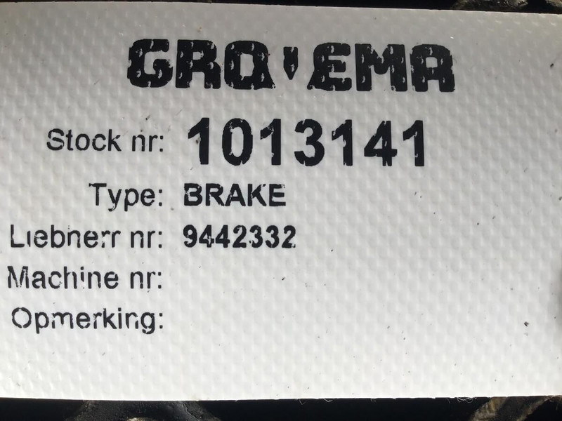 Liebherr Brake Housing - Bremsedeler: bilde 3 Liebherr Brake Housing - Bremsedeler: bilde 3