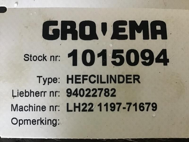 Liebherr Cylinder - Hydraulisk sylinder: bilde 3 Liebherr Cylinder - Hydraulisk sylinder: bilde 3