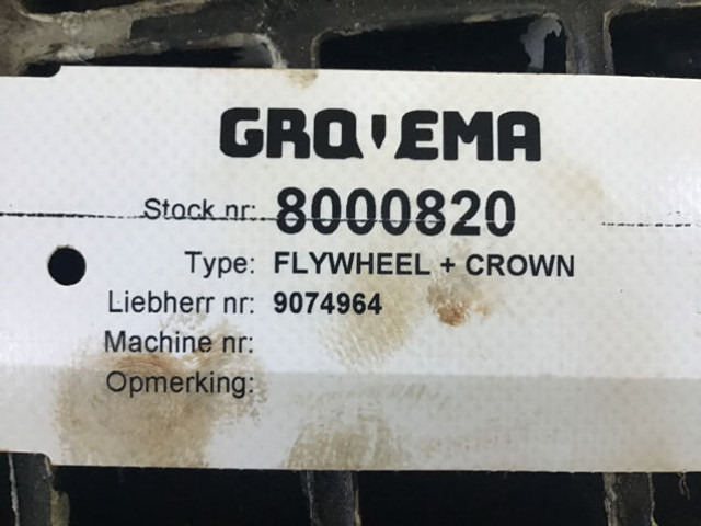 Liebherr Flywheel - Svinghjul: bilde 5 Liebherr Flywheel - Svinghjul: bilde 5