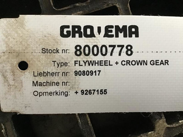 Liebherr Flywheel - Svinghjul: bilde 5 Liebherr Flywheel - Svinghjul: bilde 5
