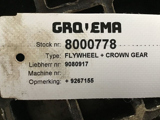 Liebherr Flywheel - Svinghjul: bilde 2 Liebherr Flywheel - Svinghjul: bilde 2