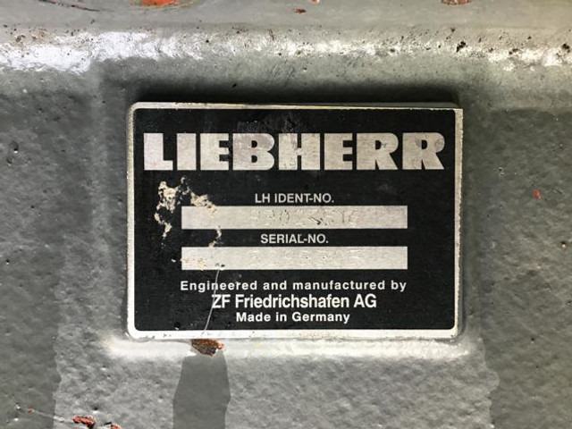 Aksel og deler Liebherr Front Axle: bilde 10