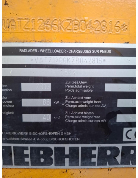 Liebherr L524 - Hjullaster: bilde 2 Liebherr L524 - Hjullaster: bilde 2