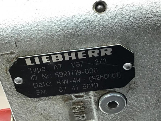 Liebherr Pilot Control Unit - Pedal: bilde 5 Liebherr Pilot Control Unit - Pedal: bilde 5