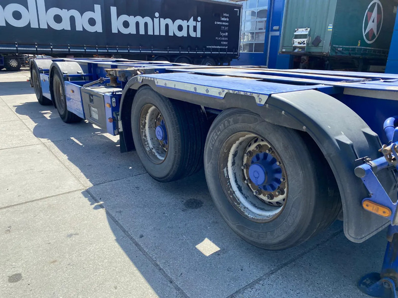 Container-transport/ Vekselflak semitrailer Broshuis 2Connect 2AKCC / 4 Axles / 3x Steering Axle / 2x Lift Axle: bilde 7