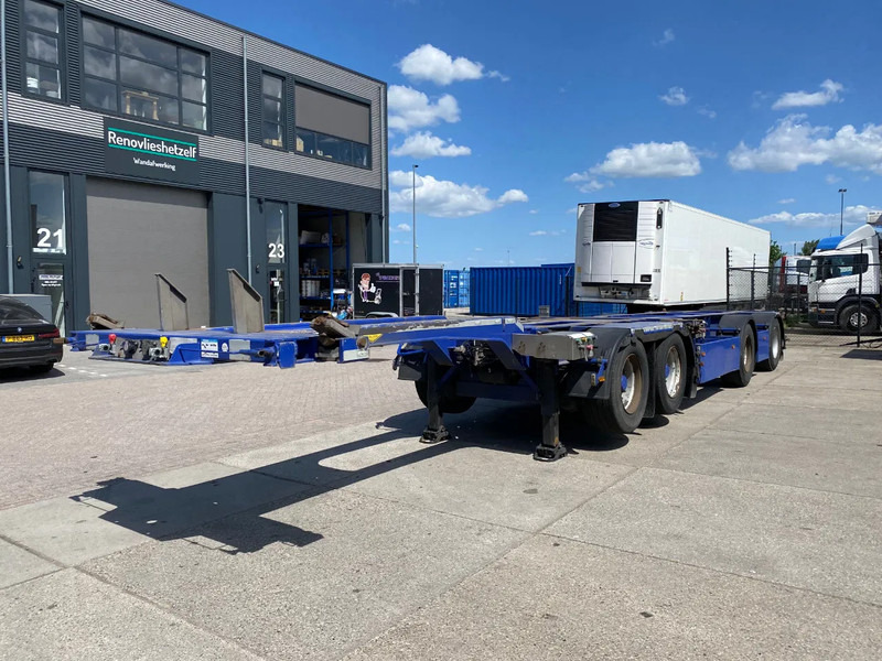 Broshuis 2Connect 2AKCC / 4 Axles / 3x Steering Axle / 2x Lift Axle - Container-transport/ Vekselflak semitrailer: bilde 4 Broshuis 2Connect 2AKCC / 4 Axles / 3x Steering Axle / 2x Lift Axle - Container-transport/ Vekselflak semitrailer: bilde 4