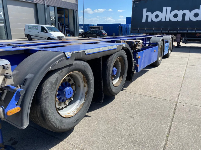 Container-transport/ Vekselflak semitrailer Broshuis 2Connect 2AKCC / 4 Axles / 3x Steering Axle / 2x Lift Axle: bilde 8