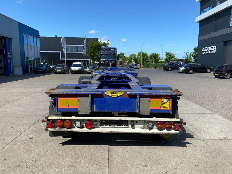 Broshuis 2Connect 2AKCC / 4 Axles / 3x Steering Axle / 2x Lift Axle - Container-transport/ Vekselflak semitrailer: bilde 2 Broshuis 2Connect 2AKCC / 4 Axles / 3x Steering Axle / 2x Lift Axle - Container-transport/ Vekselflak semitrailer: bilde 2