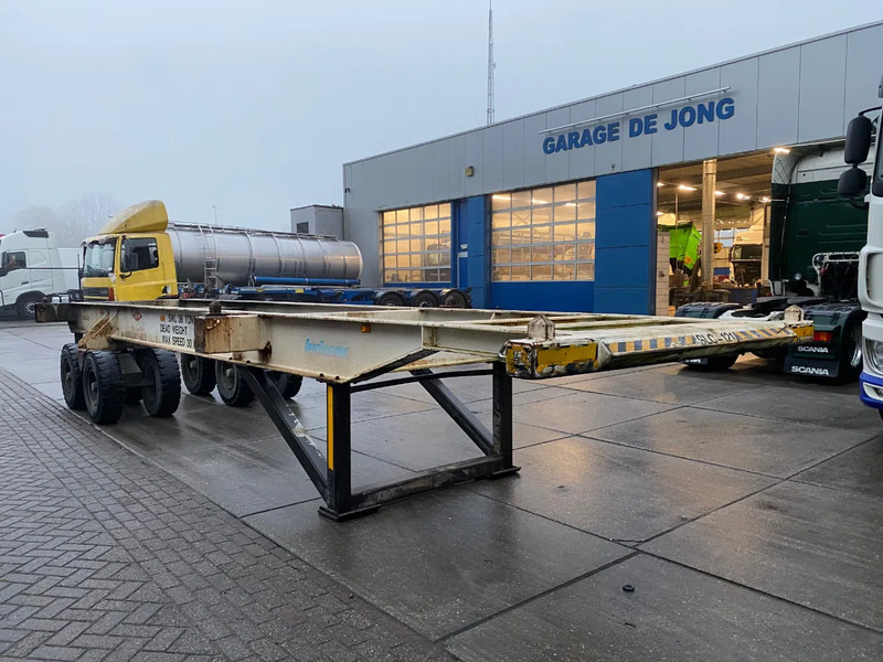 Container-transport/ Vekselflak semitrailer Buiscar HD 36 / 36 Ton / 20 FT - 30 FT / Skeletal / Port Trailer: bilde 6