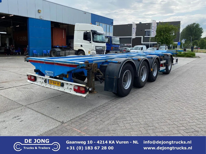 D-Tec CT-43-04D VCC-05 Combitrailer / 4 Axles / 1x Lift Axle - Container-transport/ Vekselflak semitrailer: bilde 1 D-Tec CT-43-04D VCC-05 Combitrailer / 4 Axles / 1x Lift Axle - Container-transport/ Vekselflak semitrailer: bilde 1
