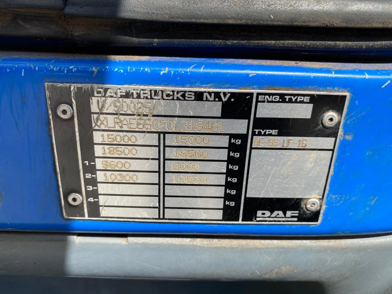 Lastebil med kabelsystem DAF LF 55.220 / Cable System / Manual / Euro 3: bilde 12