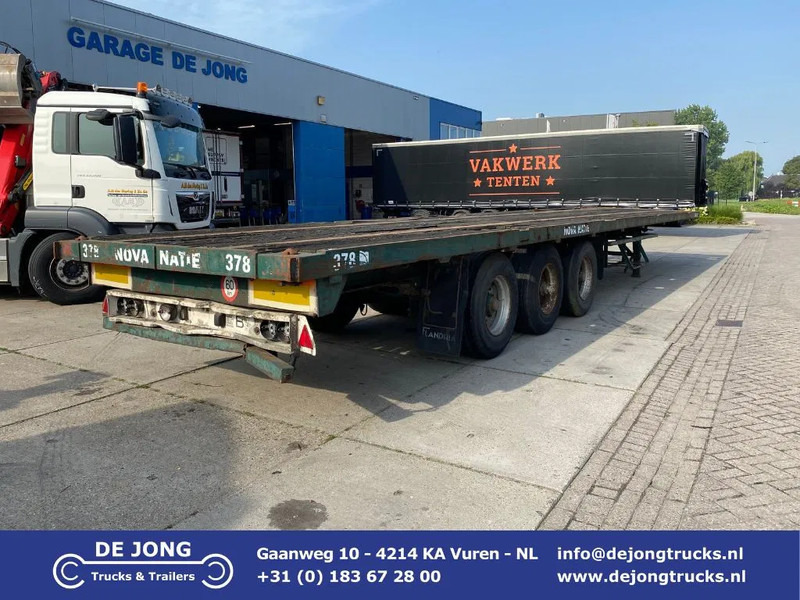 Flandria Plateau Trailer with Tiwst-Locks / SAF - Åpen semitrailer: bilde 1 Flandria Plateau Trailer with Tiwst-Locks / SAF - Åpen semitrailer: bilde 1