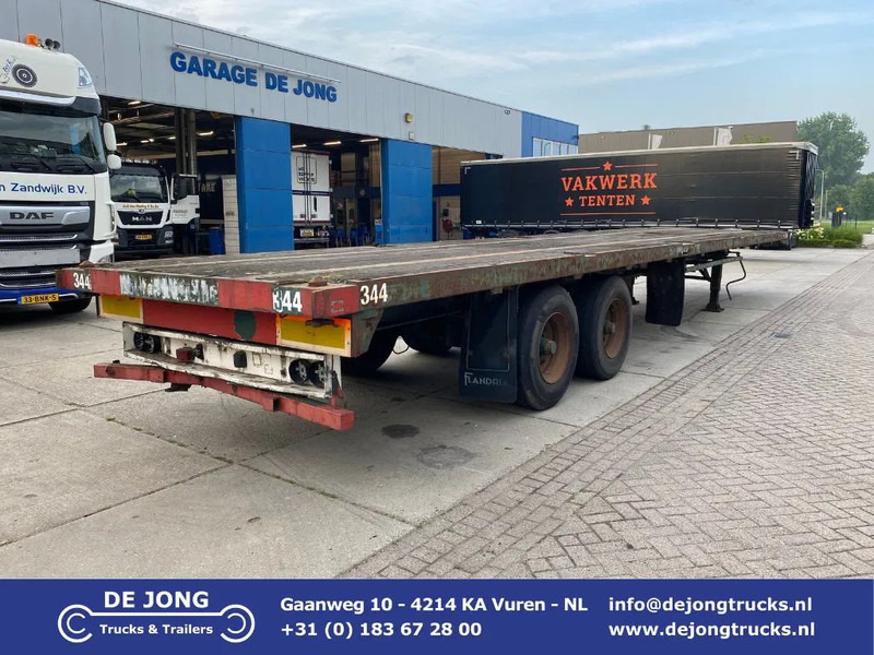 Flandria Plateau Trailer with Twist-Locks / BPW + Drums - Åpen semitrailer: bilde 1 Flandria Plateau Trailer with Twist-Locks / BPW + Drums - Åpen semitrailer: bilde 1