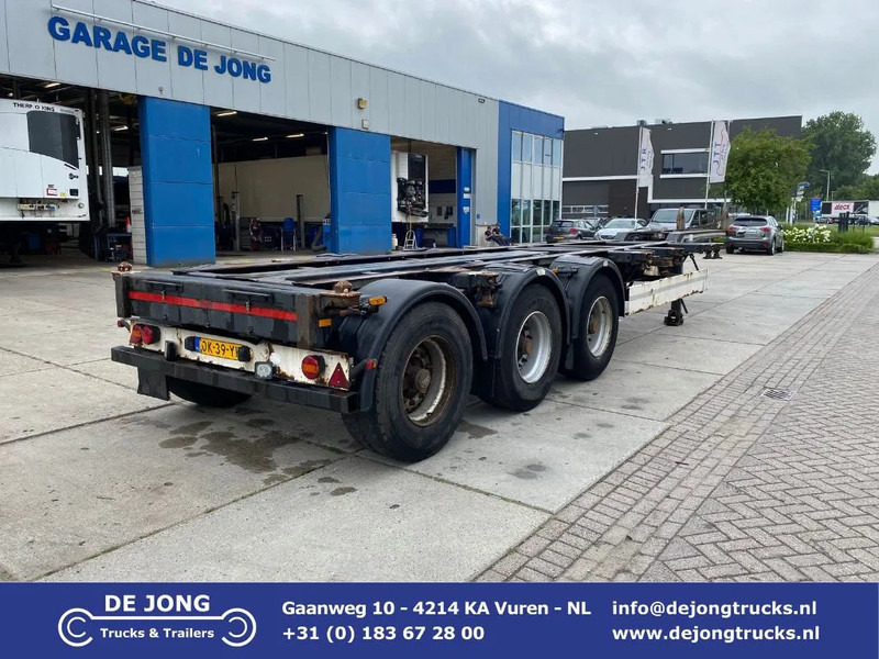 Kögel SW24 Container Chassis / 2x Extendable / BPW + Drum - Container-transport/ Vekselflak semitrailer: bilde 1 Kögel SW24 Container Chassis / 2x Extendable / BPW + Drum - Container-transport/ Vekselflak semitrailer: bilde 1