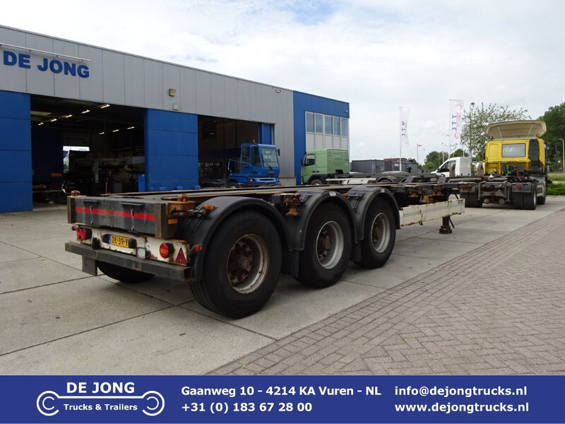 Kögel SW24 Container Chassis / 2x Extendable / BPW + Drum - Container-transport/ Vekselflak semitrailer: bilde 1 Kögel SW24 Container Chassis / 2x Extendable / BPW + Drum - Container-transport/ Vekselflak semitrailer: bilde 1