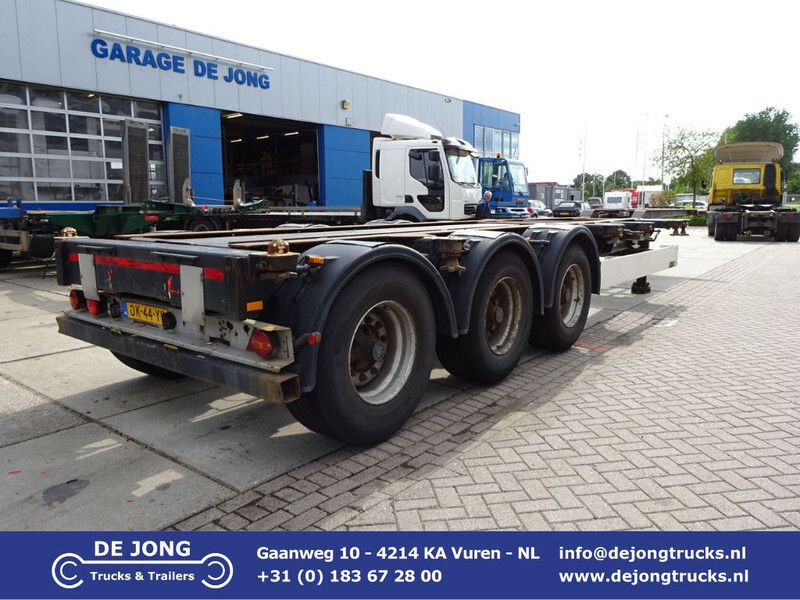 Kögel SW24 Container Chassis / 2x Extendable / BPW + Drum - Container-transport/ Vekselflak semitrailer: bilde 1 Kögel SW24 Container Chassis / 2x Extendable / BPW + Drum - Container-transport/ Vekselflak semitrailer: bilde 1