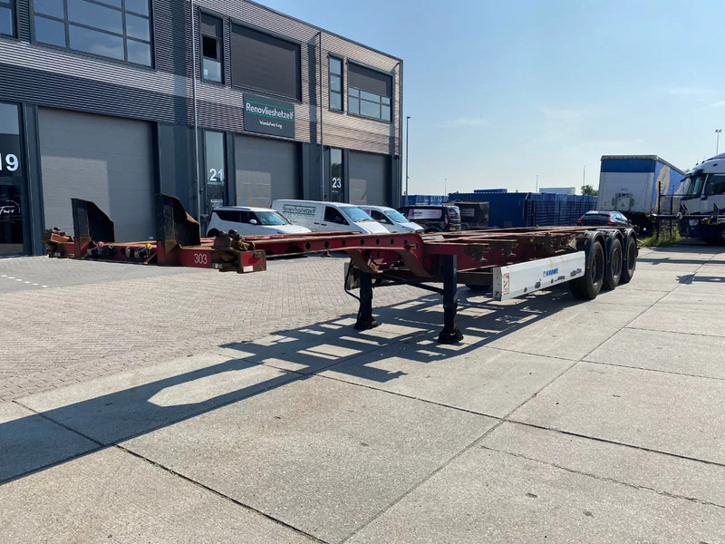 Krone SD 27 / container chassis / BPW + Disc / 1x Lift Axle - Container-transport/ Vekselflak semitrailer: bilde 4 Krone SD 27 / container chassis / BPW + Disc / 1x Lift Axle - Container-transport/ Vekselflak semitrailer: bilde 4