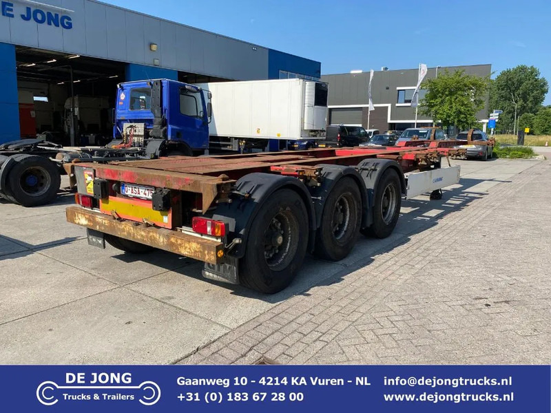 Krone SD 27 / container chassis / BPW + Disc / 1x Lift Axle - Container-transport/ Vekselflak semitrailer: bilde 1 Krone SD 27 / container chassis / BPW + Disc / 1x Lift Axle - Container-transport/ Vekselflak semitrailer: bilde 1