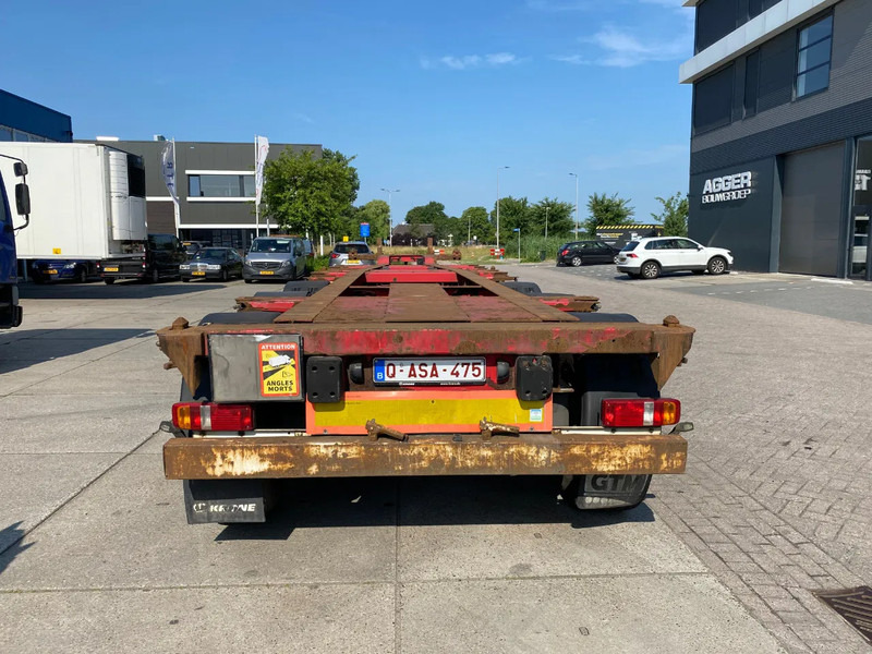Krone SD 27 / container chassis / BPW + Disc / 1x Lift Axle - Container-transport/ Vekselflak semitrailer: bilde 2 Krone SD 27 / container chassis / BPW + Disc / 1x Lift Axle - Container-transport/ Vekselflak semitrailer: bilde 2