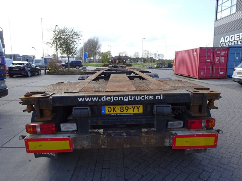 Krone SD Chassis / ADR / 2x Extendable / MB + Disc / 2x Lift Axle - Container-transport/ Vekselflak semitrailer: bilde 2 Krone SD Chassis / ADR / 2x Extendable / MB + Disc / 2x Lift Axle - Container-transport/ Vekselflak semitrailer: bilde 2