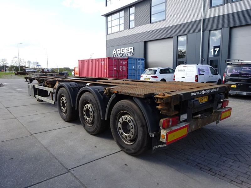 Krone SD Chassis / ADR / 2x Extendable / MB + Disc / 2x Lift Axle - Container-transport/ Vekselflak semitrailer: bilde 3 Krone SD Chassis / ADR / 2x Extendable / MB + Disc / 2x Lift Axle - Container-transport/ Vekselflak semitrailer: bilde 3