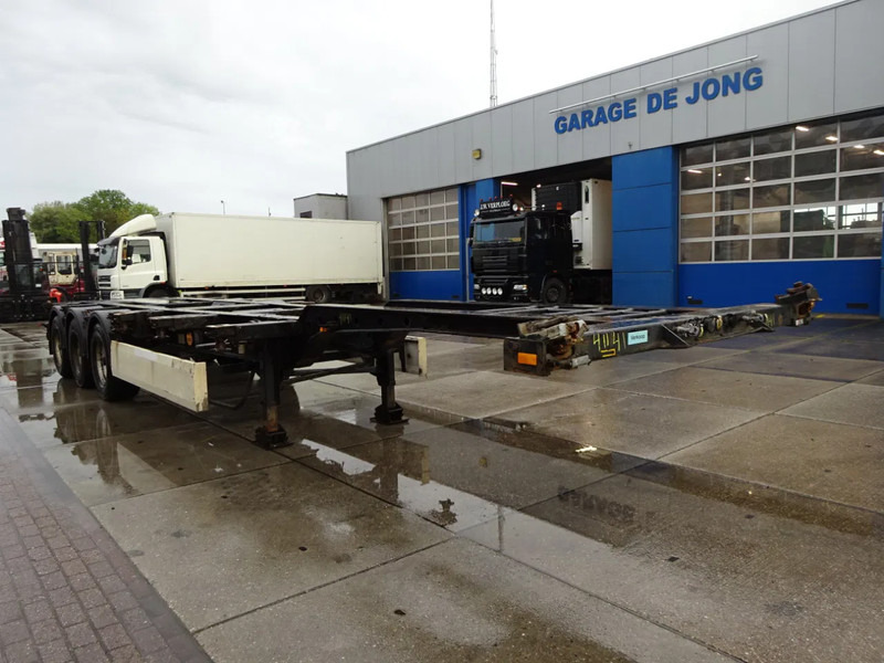 Krone SDC 27 / Container Chassis / BPW + Drum / Lift Axle - Container-transport/ Vekselflak semitrailer: bilde 4 Krone SDC 27 / Container Chassis / BPW + Drum / Lift Axle - Container-transport/ Vekselflak semitrailer: bilde 4