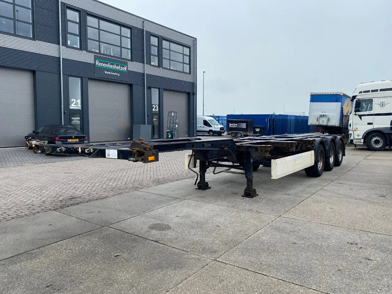 Krone SDC 27 / Container Chassis / BPW + Drum / Lift Axle - Container-transport/ Vekselflak semitrailer: bilde 4 Krone SDC 27 / Container Chassis / BPW + Drum / Lift Axle - Container-transport/ Vekselflak semitrailer: bilde 4