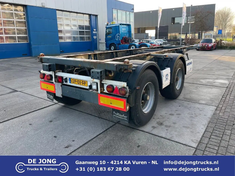 Krone SZ / 20 FT Container Chassis / BPW - Container-transport/ Vekselflak semitrailer: bilde 1 Krone SZ / 20 FT Container Chassis / BPW - Container-transport/ Vekselflak semitrailer: bilde 1