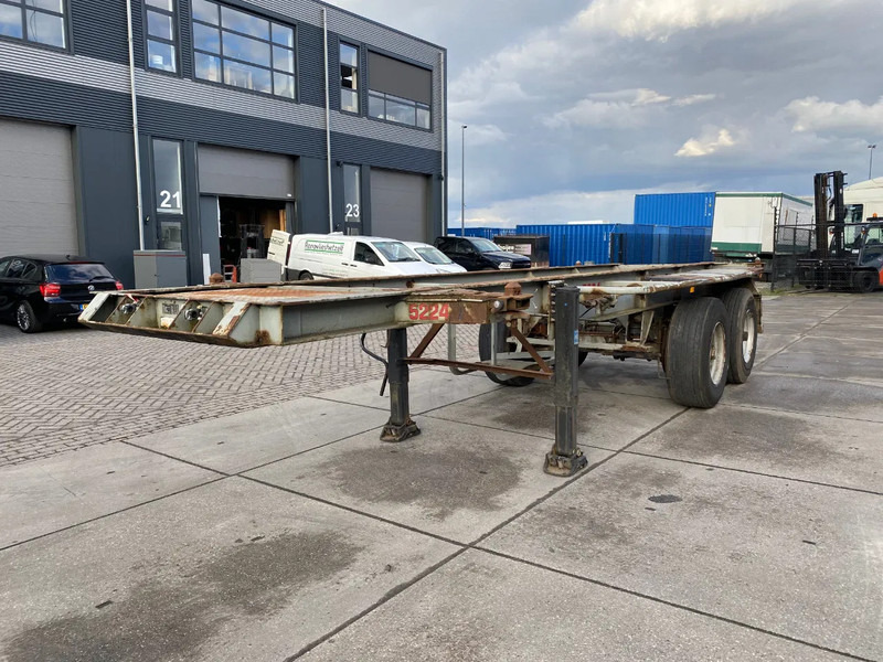 Pacton Container Chassis 20 FT / Steel Suspension - Container-transport/ Vekselflak semitrailer: bilde 3 Pacton Container Chassis 20 FT / Steel Suspension - Container-transport/ Vekselflak semitrailer: bilde 3