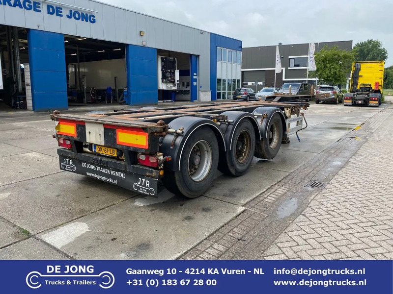 Pacton T3-010 / 3x Extendable / SAF + Drum / 1x lift - Container-transport/ Vekselflak semitrailer: bilde 1 Pacton T3-010 / 3x Extendable / SAF + Drum / 1x lift - Container-transport/ Vekselflak semitrailer: bilde 1