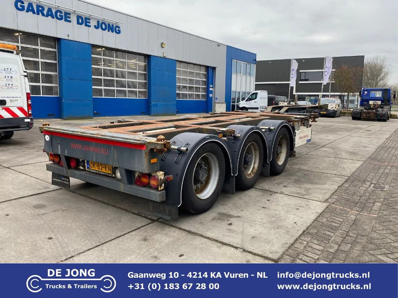 Pacton TXC 343 Multi / 3x Extendable / 1x Lift Axle - Container-transport/ Vekselflak semitrailer: bilde 1 Pacton TXC 343 Multi / 3x Extendable / 1x Lift Axle - Container-transport/ Vekselflak semitrailer: bilde 1