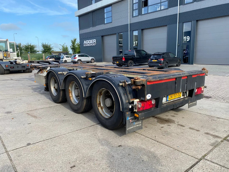 Pacton TXC 343 Multi / 3x Extendable / 1x Lift Axle - Container-transport/ Vekselflak semitrailer: bilde 3 Pacton TXC 343 Multi / 3x Extendable / 1x Lift Axle - Container-transport/ Vekselflak semitrailer: bilde 3