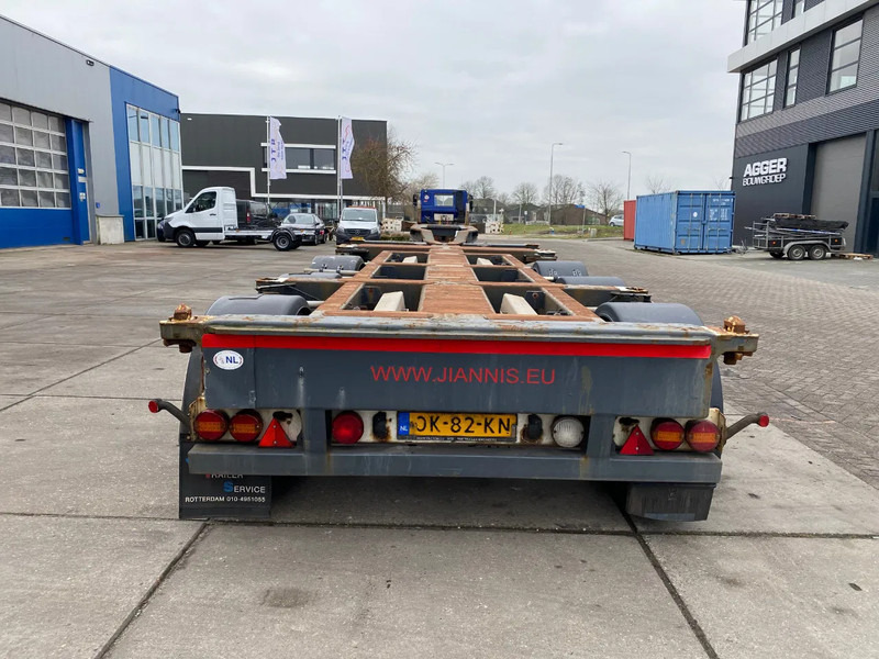 Pacton TXC 343 Multi / 3x Extendable / 1x Lift Axle - Container-transport/ Vekselflak semitrailer: bilde 2 Pacton TXC 343 Multi / 3x Extendable / 1x Lift Axle - Container-transport/ Vekselflak semitrailer: bilde 2
