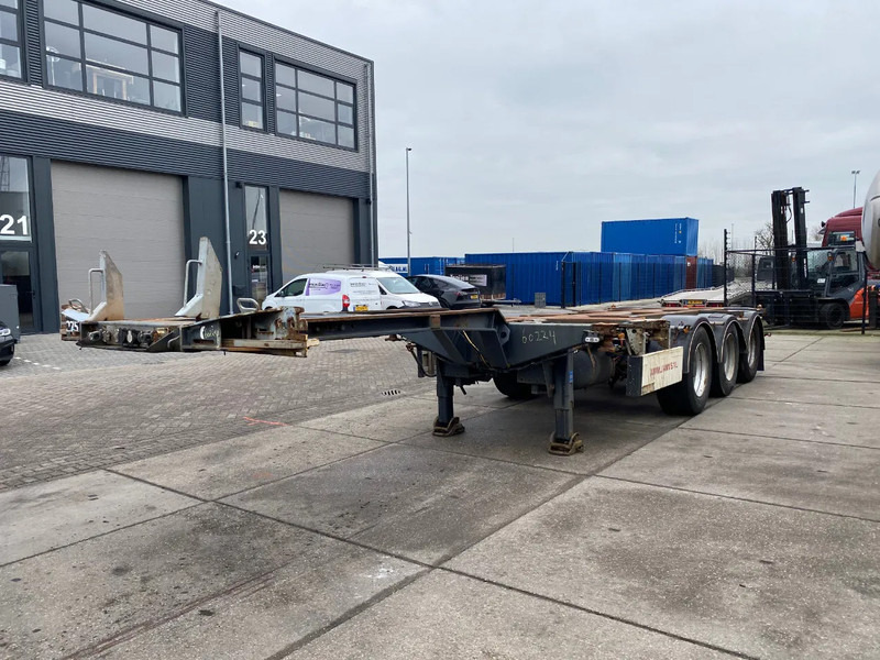 Pacton TXC 343 Multi / 3x Extendable / 1x Lift Axle - Container-transport/ Vekselflak semitrailer: bilde 3 Pacton TXC 343 Multi / 3x Extendable / 1x Lift Axle - Container-transport/ Vekselflak semitrailer: bilde 3